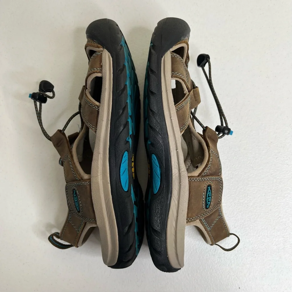 Keen Venice H2 Brown Aqua Sport Sandal Rugged Trail Water Hiking Women 9 Casual - Picture 9 of 12